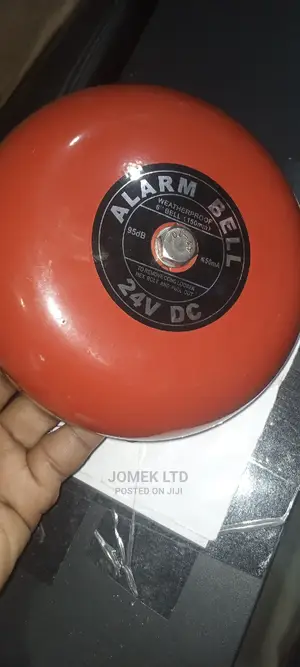 Photo - Alarm Bell, Security Bell, Fire Alarm Bell, 24 Volt DC
