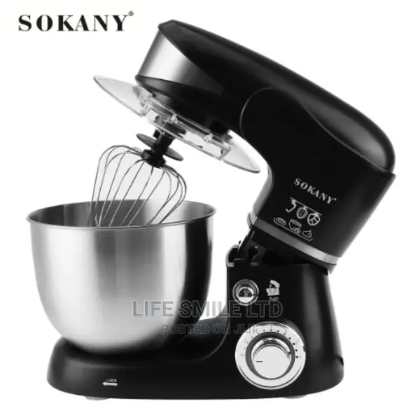 Sokany 5l Stainless Steel Bowl Stand Mixer 1000w in Lagos Island (Eko