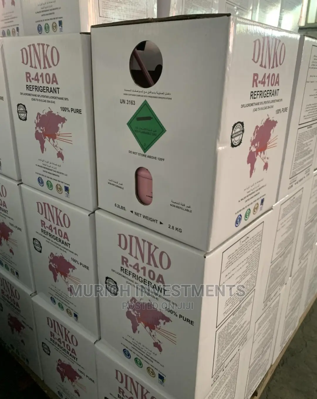 Dinko R410a Refrigerant in Lagos Island (Eko) Manufacturing Equipment, Muritala Olawale Jiji.ng