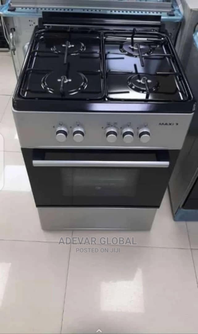 Maxi 4 Gas Cooker Standing Burner 60 X 60 Silver in Ibadan Restaurant
