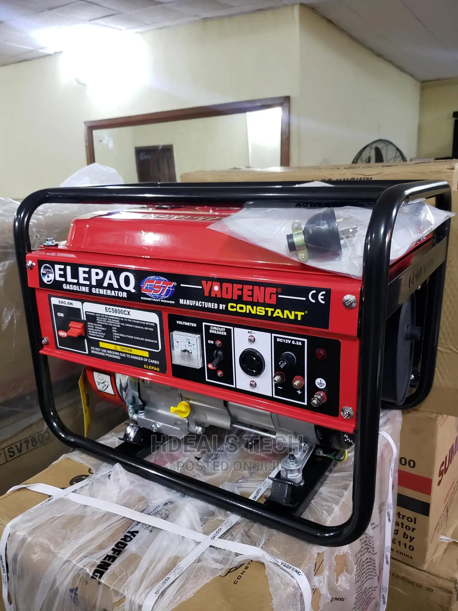 Original 3.5kva Elepaq Constant Gasoline Generator in Lagos Island (Eko