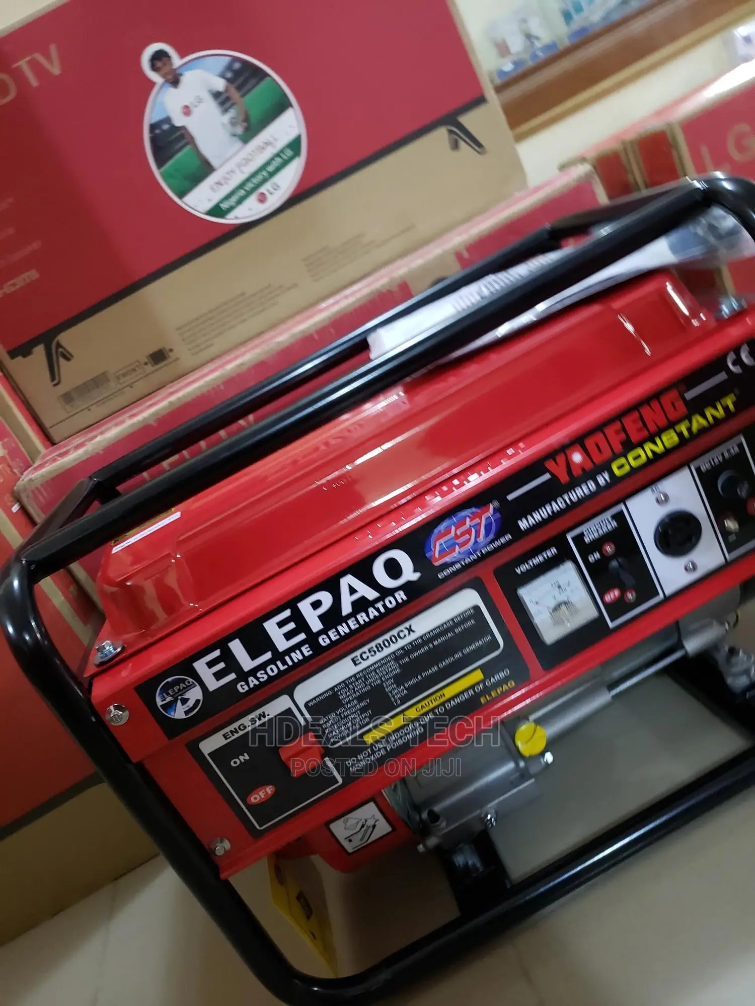 3.5kva Elepaq Constant Generator Petrol EngineNew in Mushin