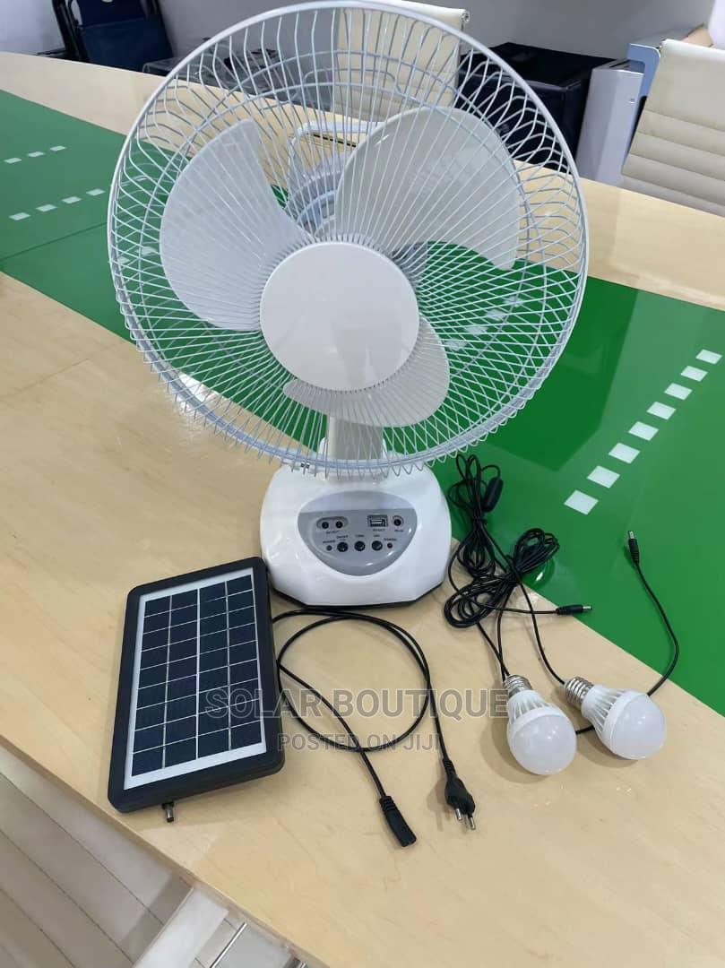 Solar Rechargeable Table Fan With in Ojo Home Appliances, Peter Nwodo