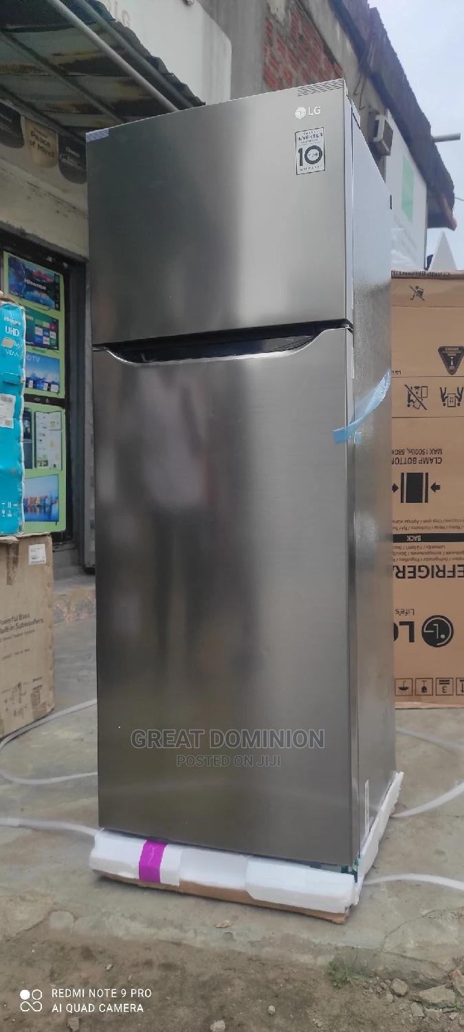 ° LG INVERTER FRIDGE 225L Double Door Fast Cooling+Ice Maker in Ojo