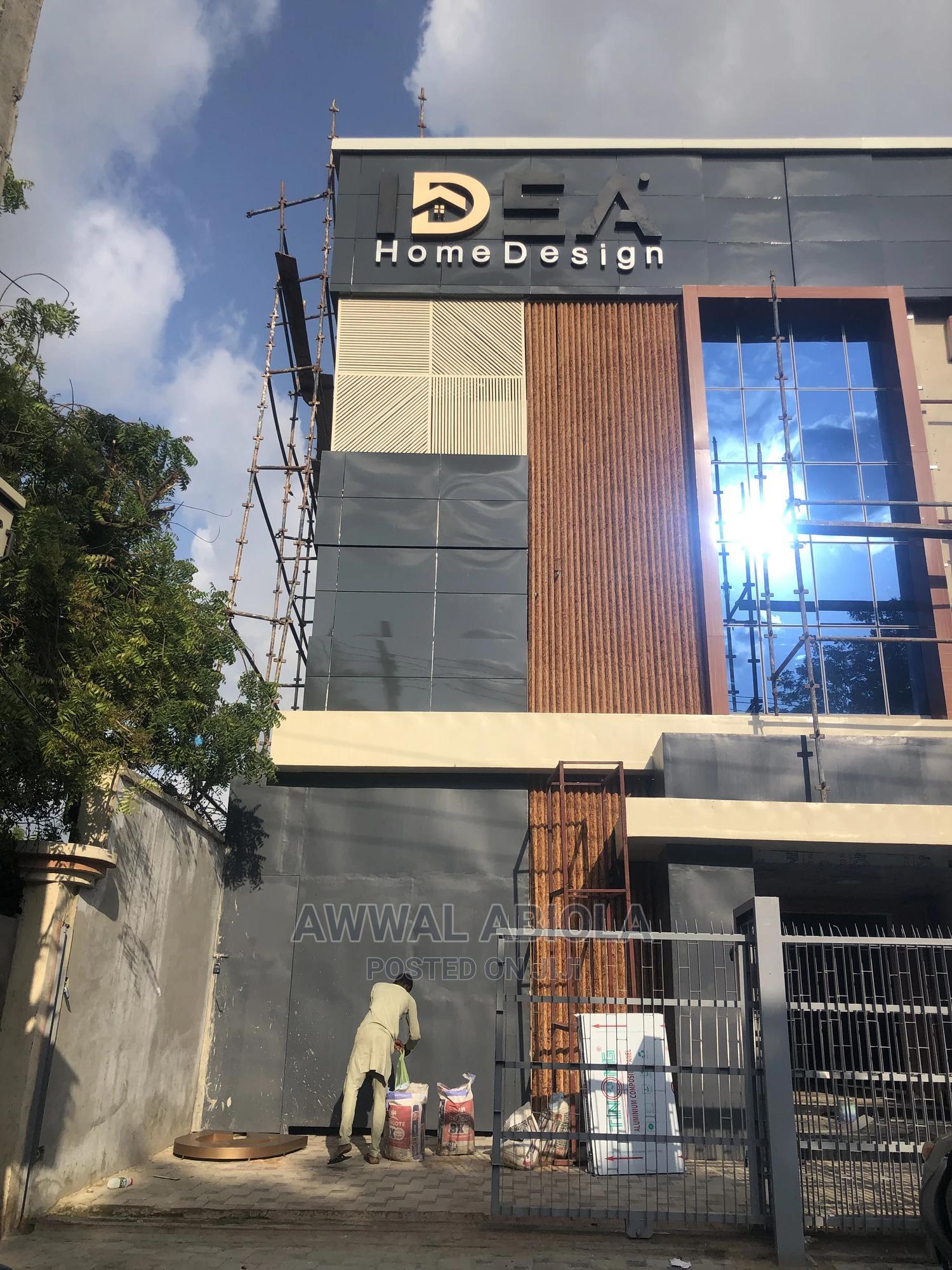Signage and Cladding in Ikeja Manufacturing Services, Awwal Abiola
