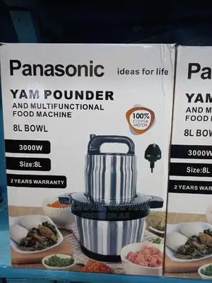 8L Panasonic Yam Pounder/Food Processor 3500watts