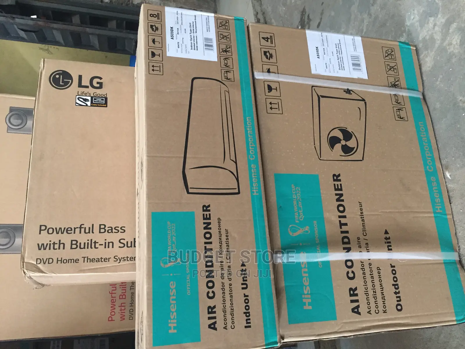 1hp Hisense Air Conditioner (Low Voltage R410)Gas in Ojo Home