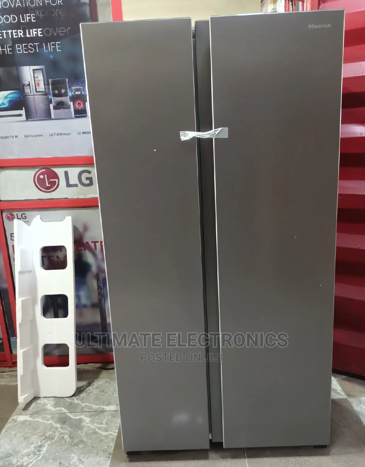 Brand New Hisense (516 Liters) Side by Side Refrigerator in Amuwo