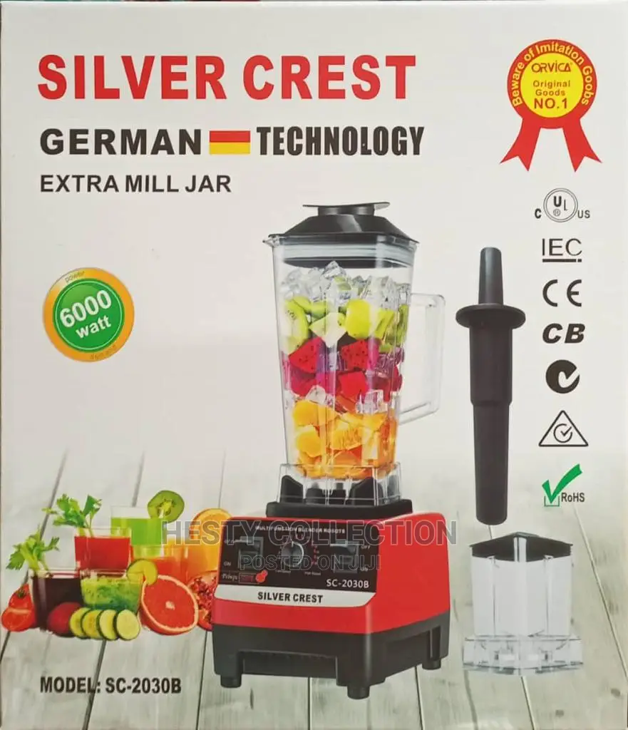 6000watts Heavy Duty Blender 2cups in Ibadan Kitchen Appliances