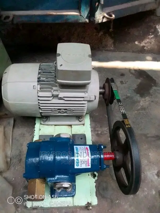 Gear Pump 10hp 2 Inchies Holes, With Siemens Electric Motor in Ojo