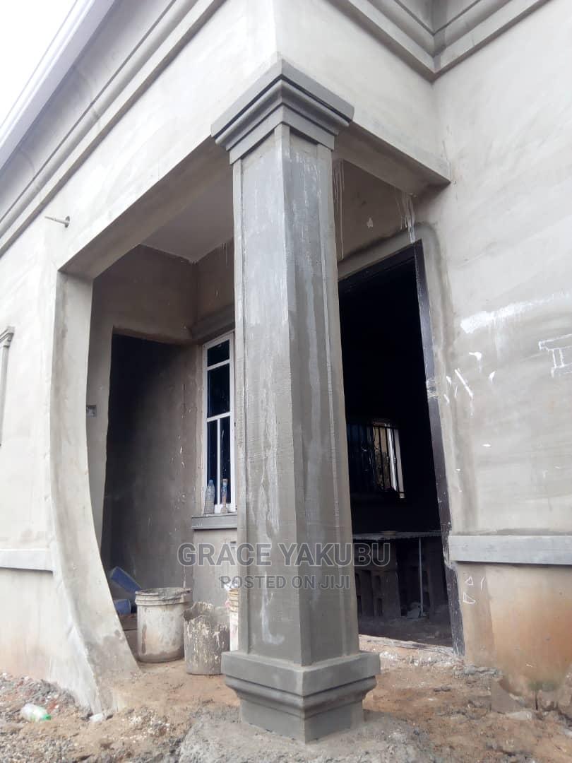 Window Hood Design and Precast Parapet in Ikorodu Building & Trade
