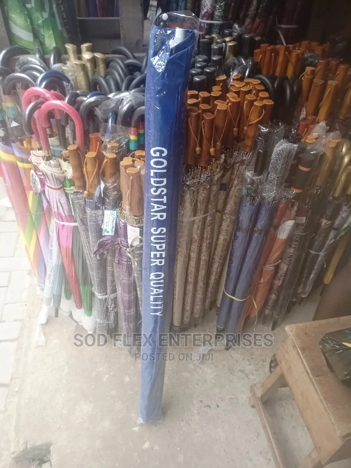 42" Original Umbrella in Lagos Island (Eko) Garden Supplies, Sod Flex