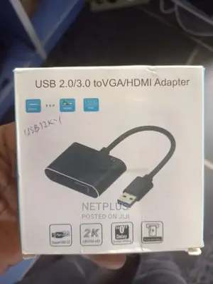 Photo - USB VGA and HDMI Adaptor