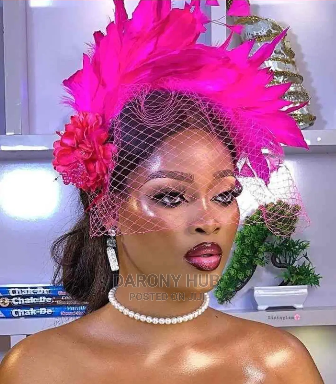 Veil Headband Fascinator in Ikeja Clothing Accessories, David Och