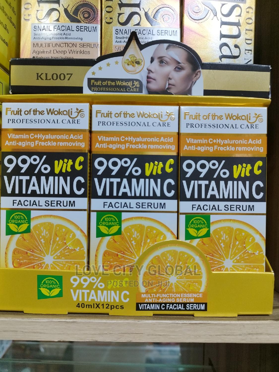 Fruit of Wokali 99 Vitamin C + Hydraulic Acid Serum in AmuwoOdofin Skincare, Chuddy Peters