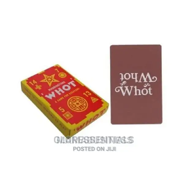 Whot Card Game in Ikeja - Sports Equipment, Glory Paul | Jiji.ng