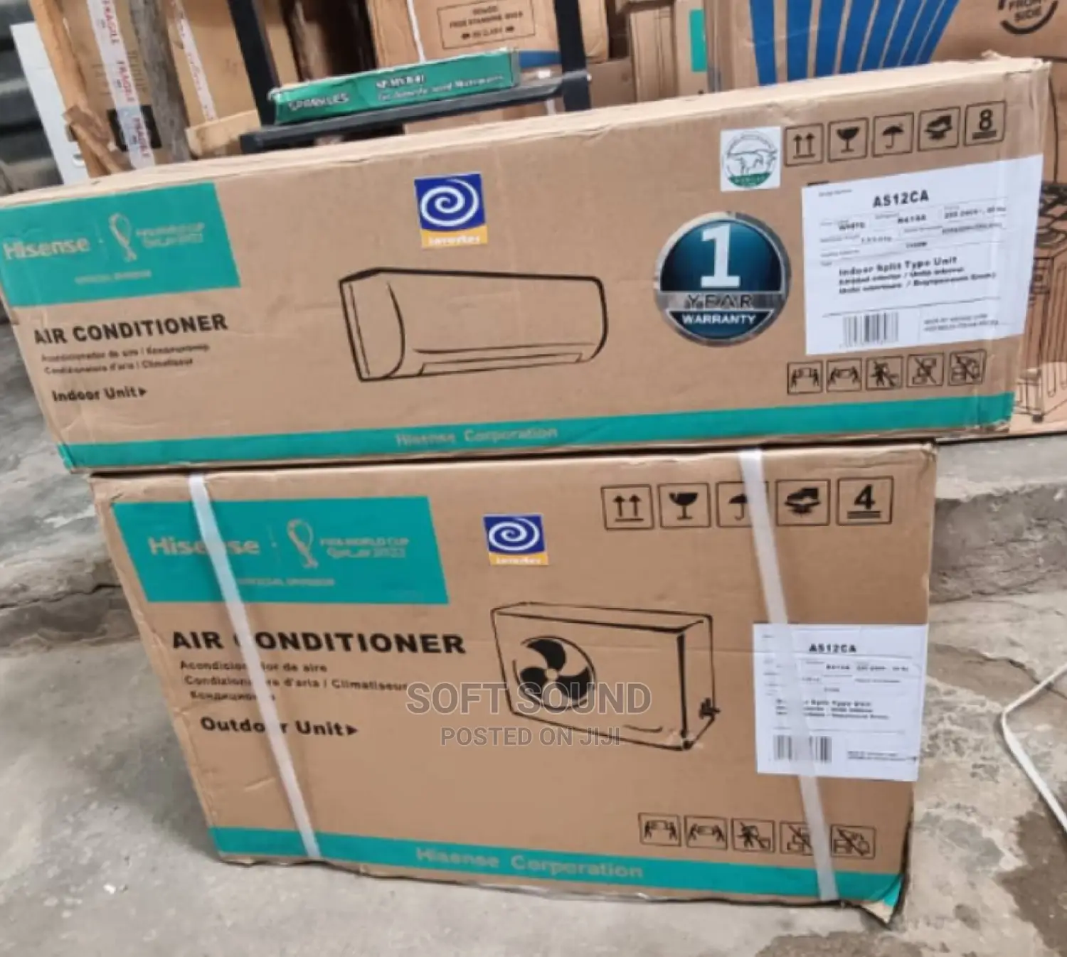Hisense Brand New Inverter Air Conditioner(1.5hp) in Abule Egba Home