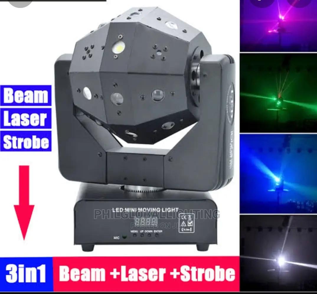 Beam, Strobe, Laser Rotating Disco Ball in Lagos Island (Eko) Stage
