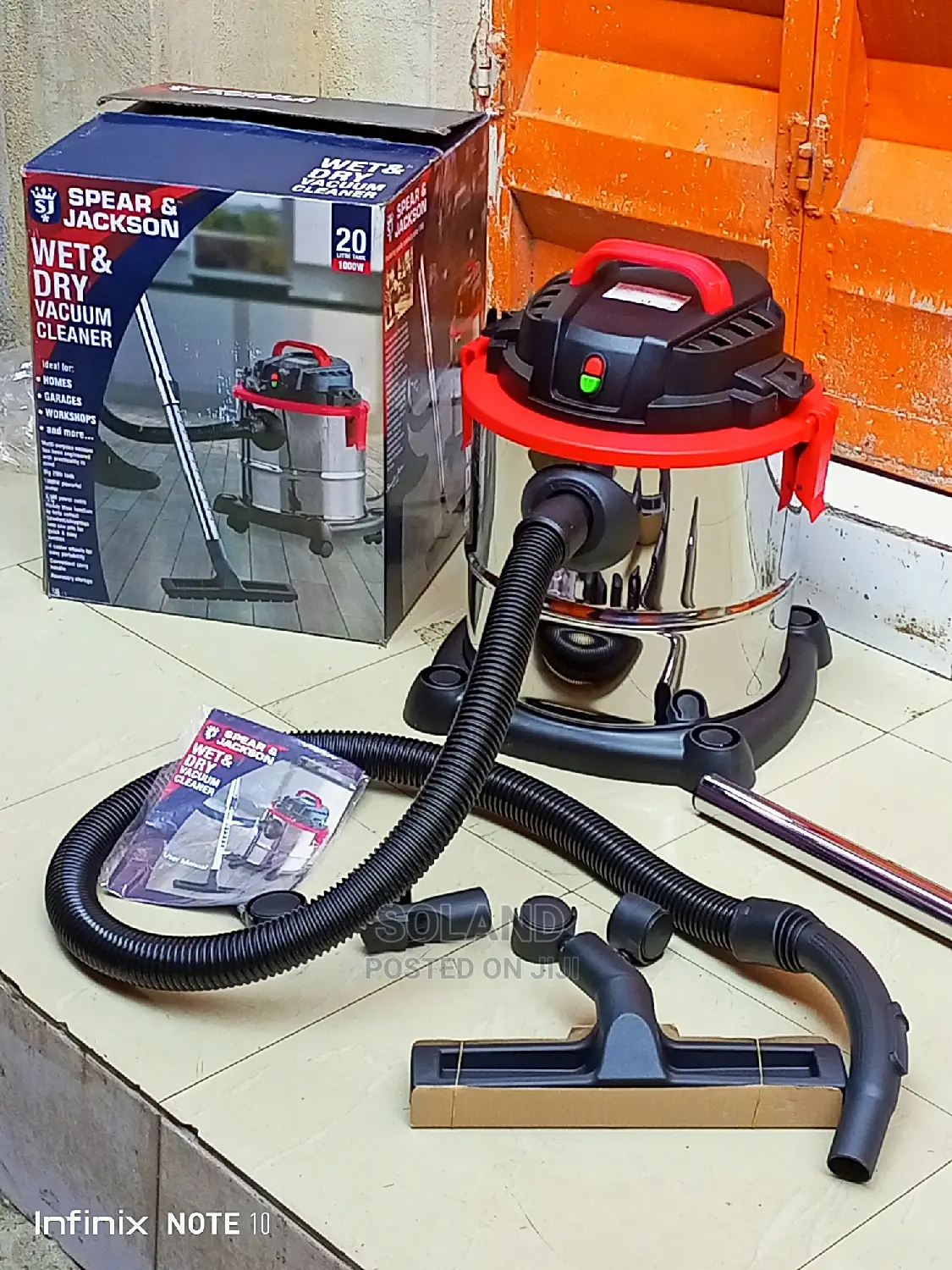 Spear and Jackson Wet and Dry Vacuum Cleaner With Blower in Amuwo