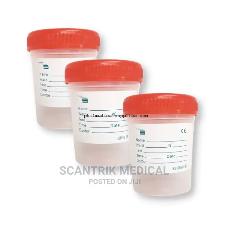 Medical Container Sterile Sample Specimen Cup in Yaba Medical