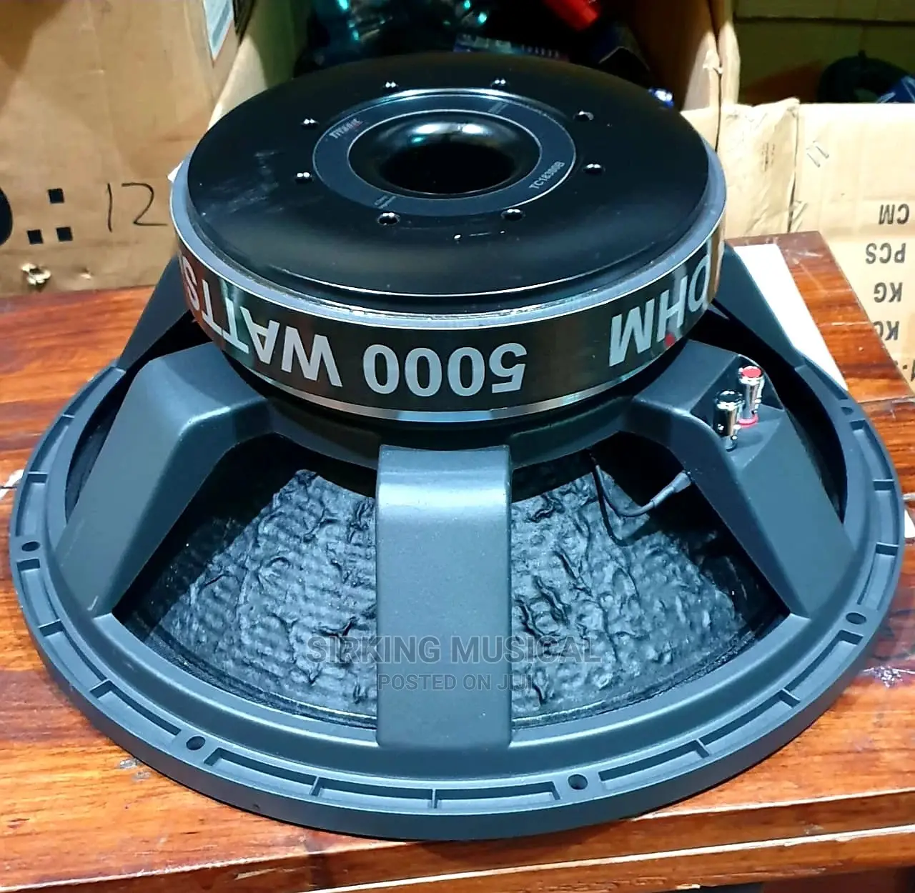 5000 WATTS Titanic USA TC 18300 Naked Speaker in Ojo Audio & Music