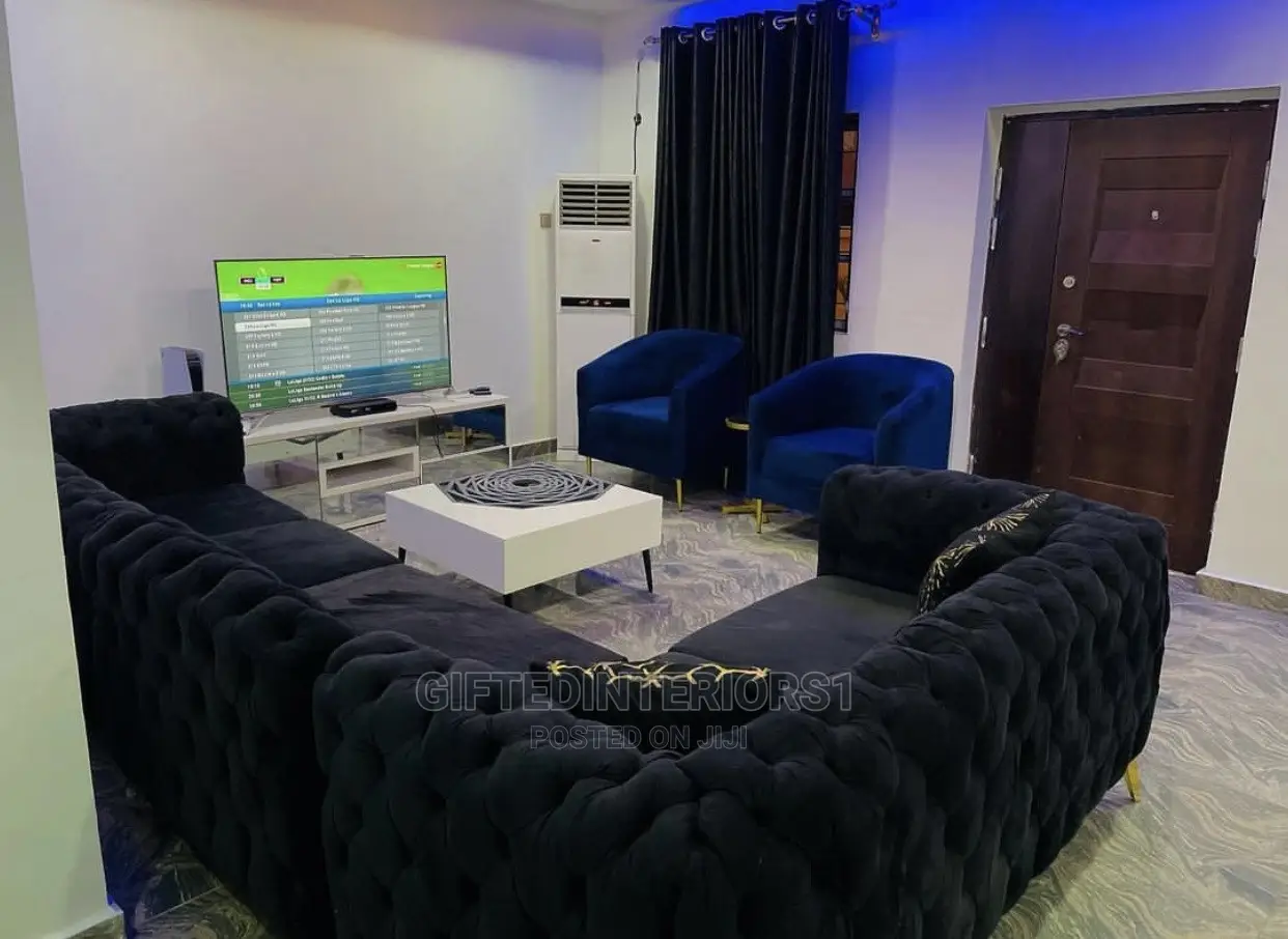 5 Seaters Sectional Sofa + 2 Singles (1set) in Enugu Furniture