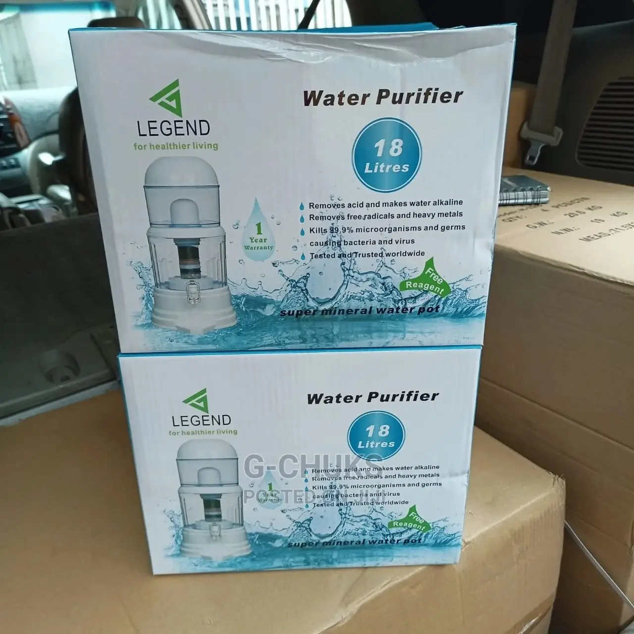 Legend 18l Litres Water Purifier and Dispenser in Lagos Island (Eko