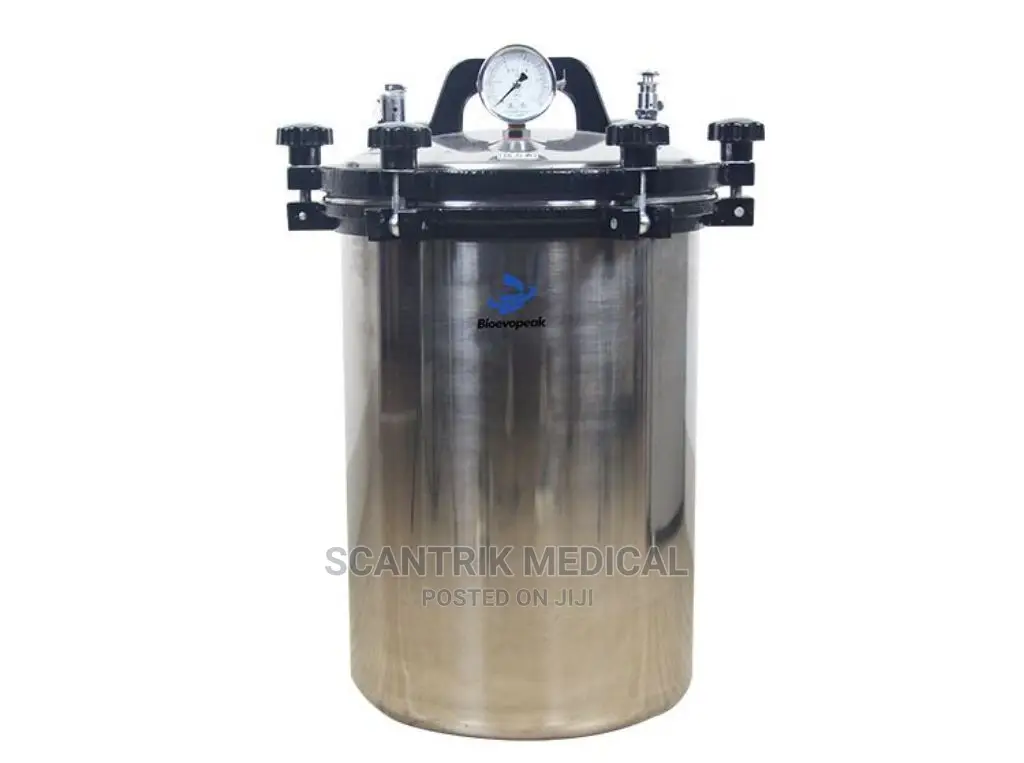 Portable Autoclave 8 Liter With Warranty Card Laboratory in Yaba