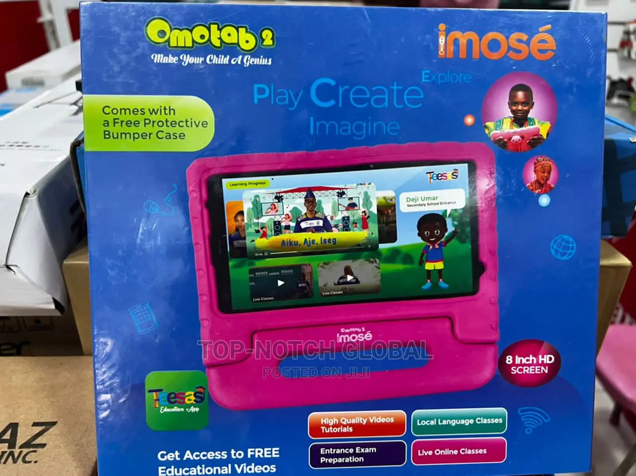 New Imose Omotab 2 16 GB Pink in Ikeja Tablets, TopNotch Global