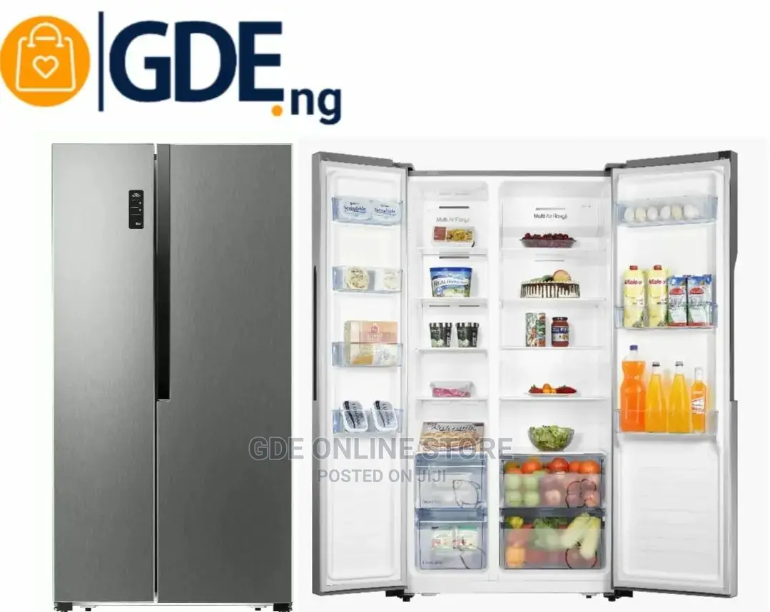 Hisense Side By Side 516L Refrigerator 67WS. in Lagos Island (Eko) Kitchen Appliances, Gde