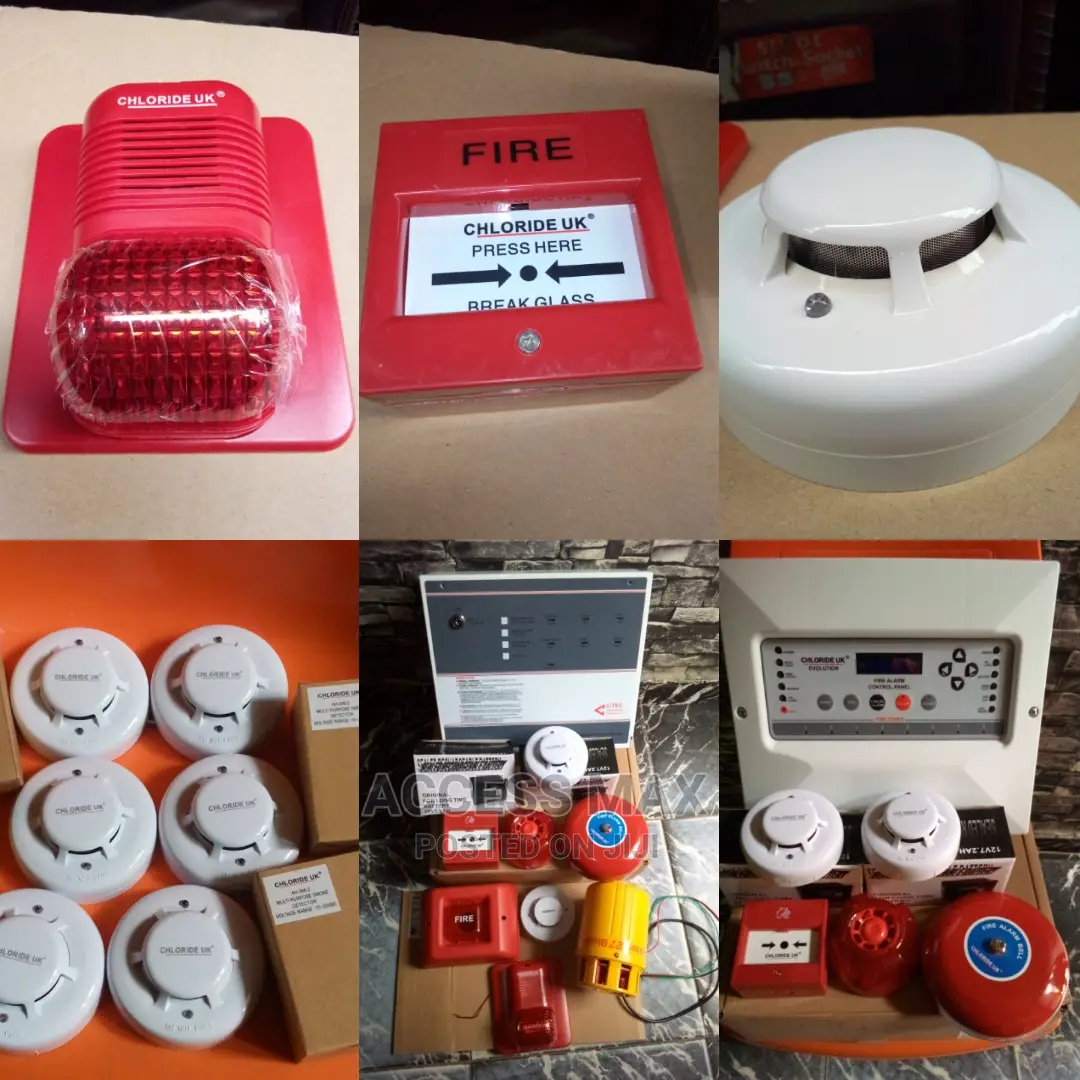 2 Zone Panel Smoke Detector. Manual Call Point Sounder) in Lagos Island ...