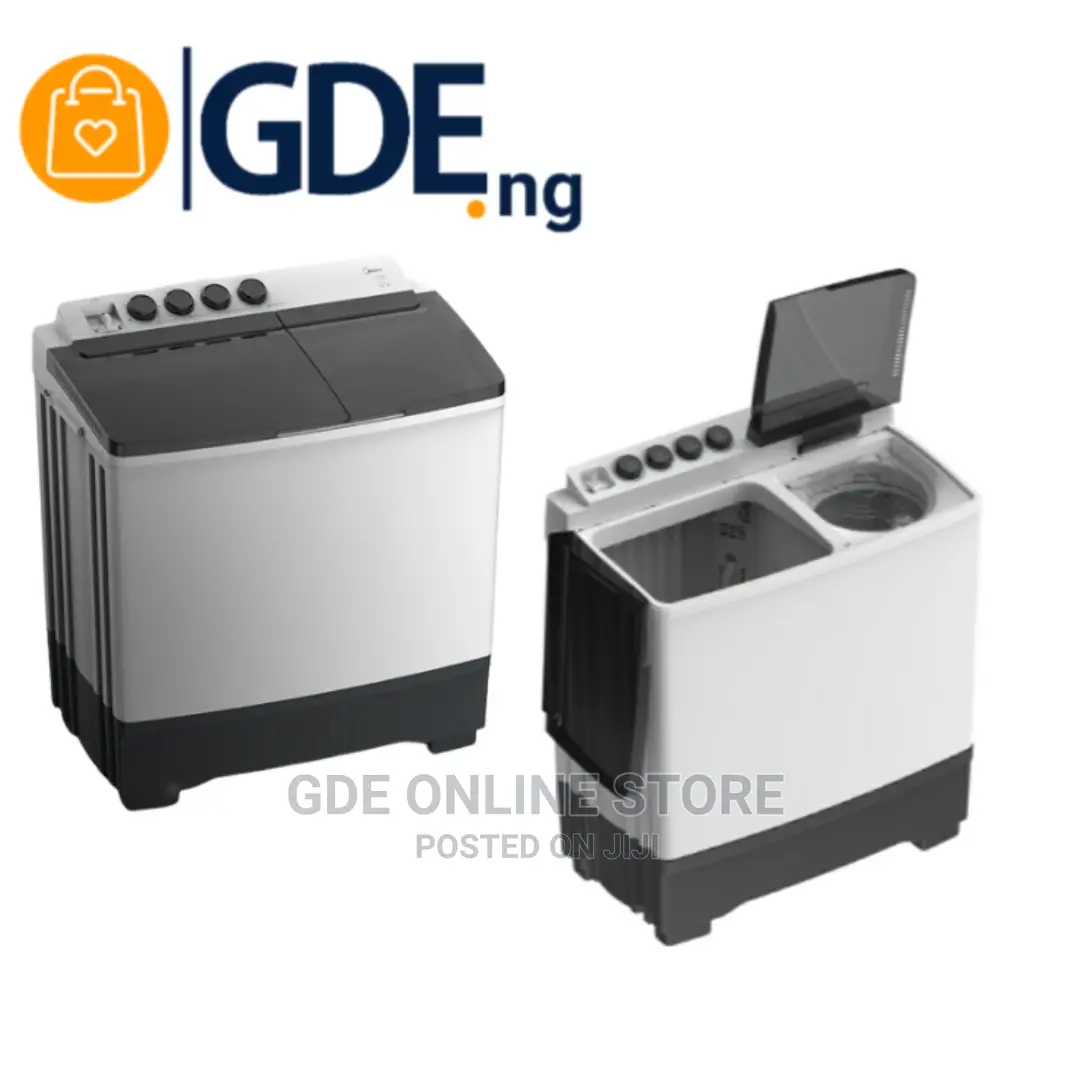 Midea 7kg Semi Auto Twin Tub Washing Machine in Lagos Island (Eko) Home Appliances, Gde Online