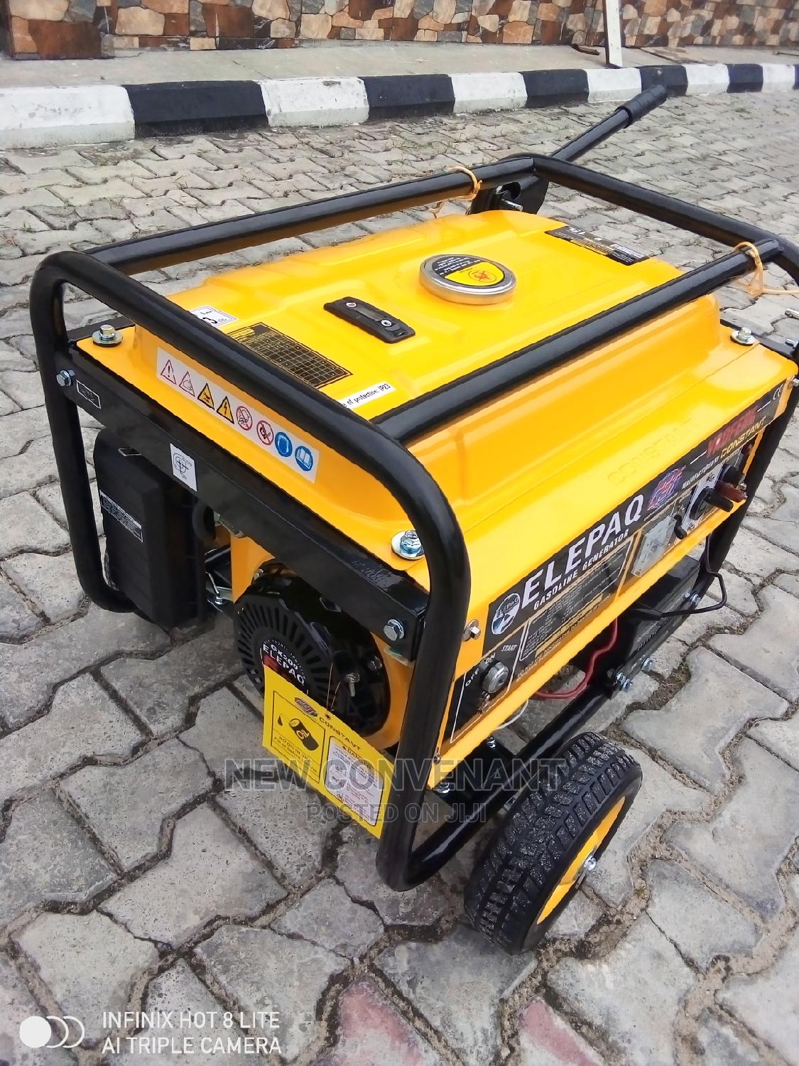 Elepaq Constant 4.5kva Heavy Duty Pure Copper Generator in Ojo