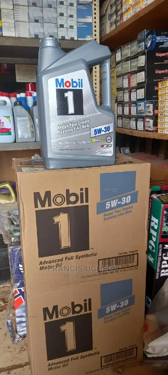 Mobil 1 Engine Oil . in Asokoro Vehicle Parts & Accessories, Francis