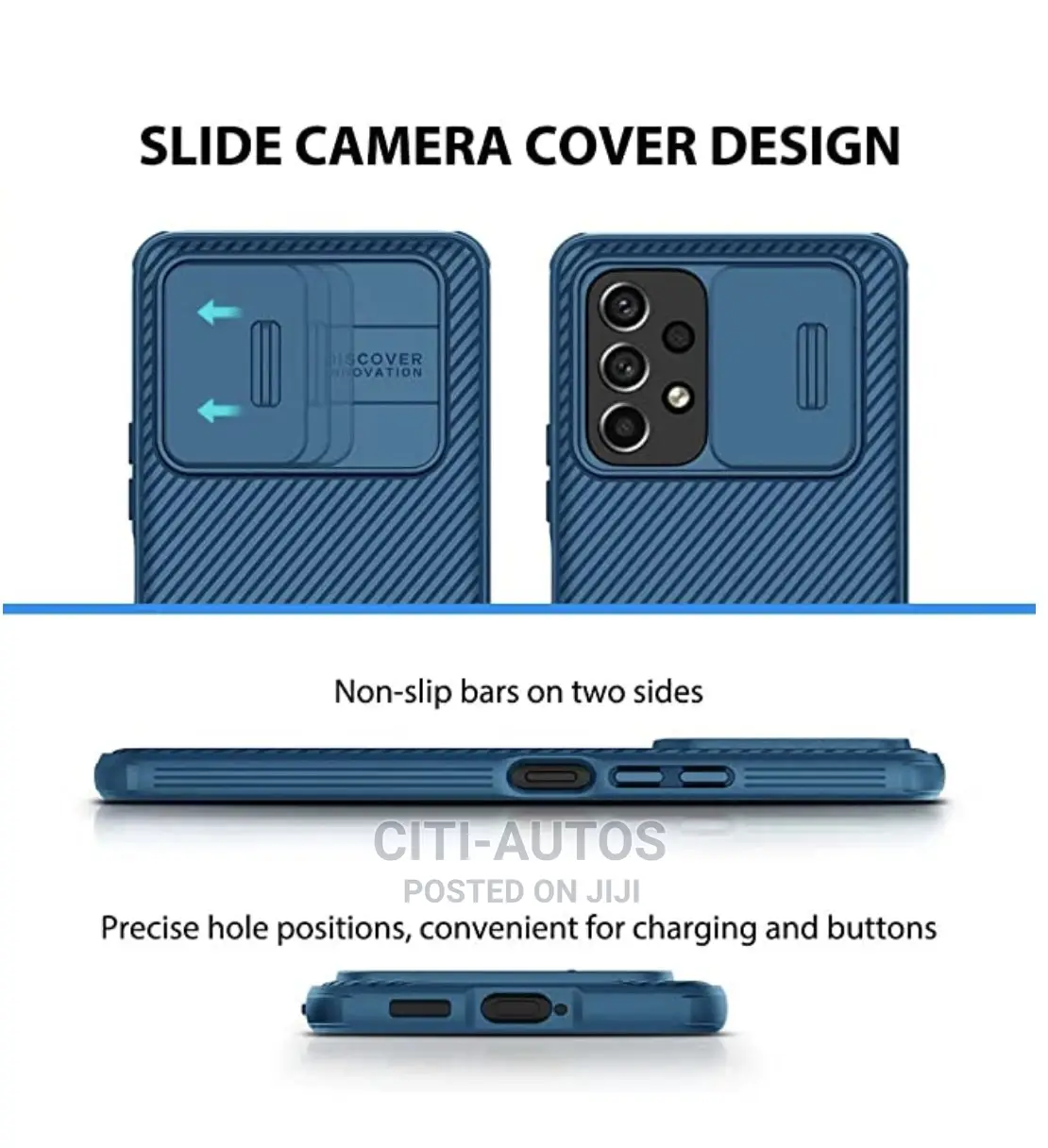 A53 5g Case, for Samsung Galaxy A53 With Slide Camera Cover in Ibadan