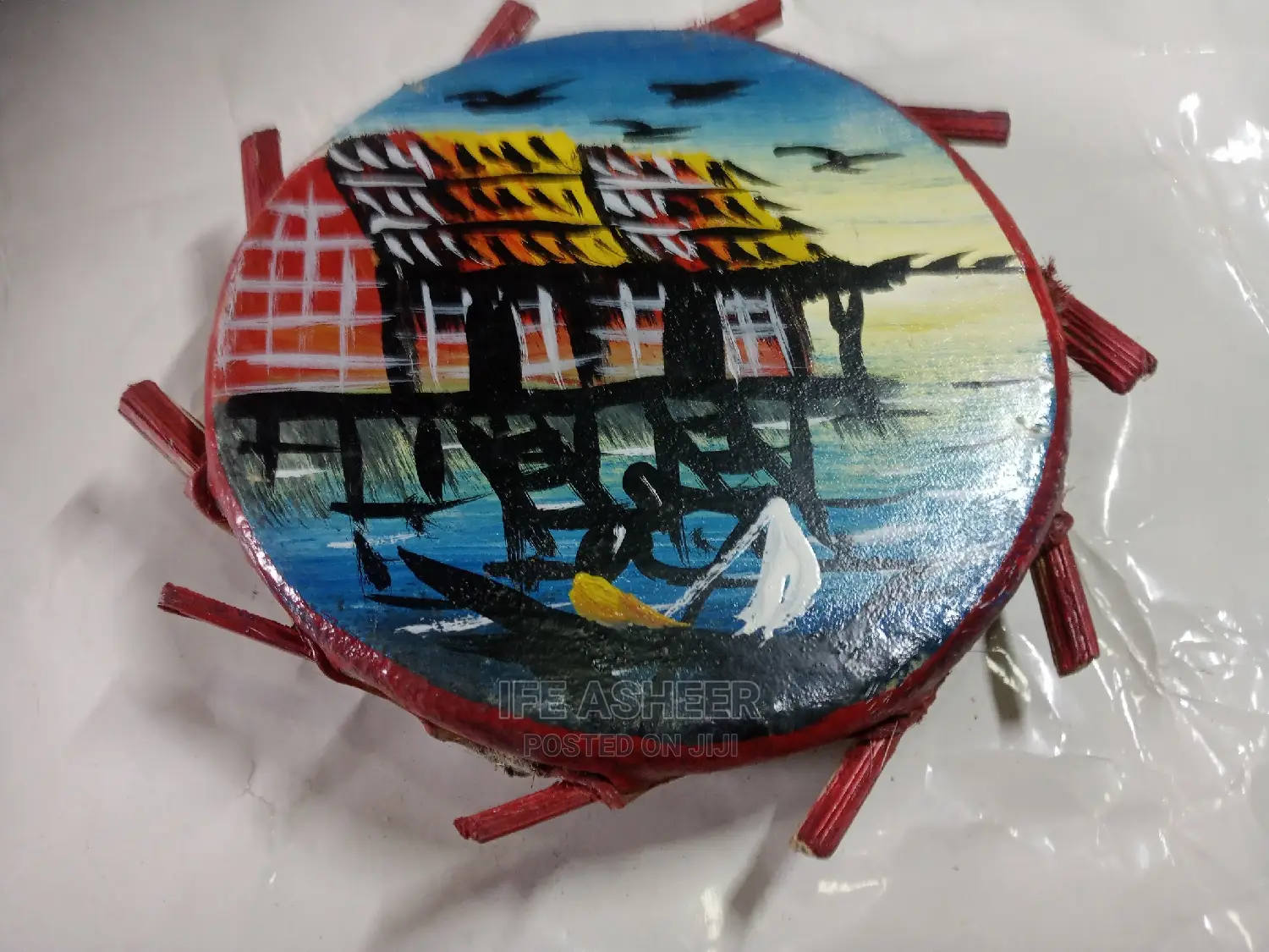 Sakara Drum 001(Talking Drum) in Ojodu Musical Instruments & Gear