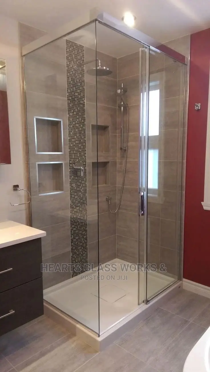 Modern Shower Cubicle in Lekki Building Materials, Hearts Glass Works And Stainless Jiji.ng