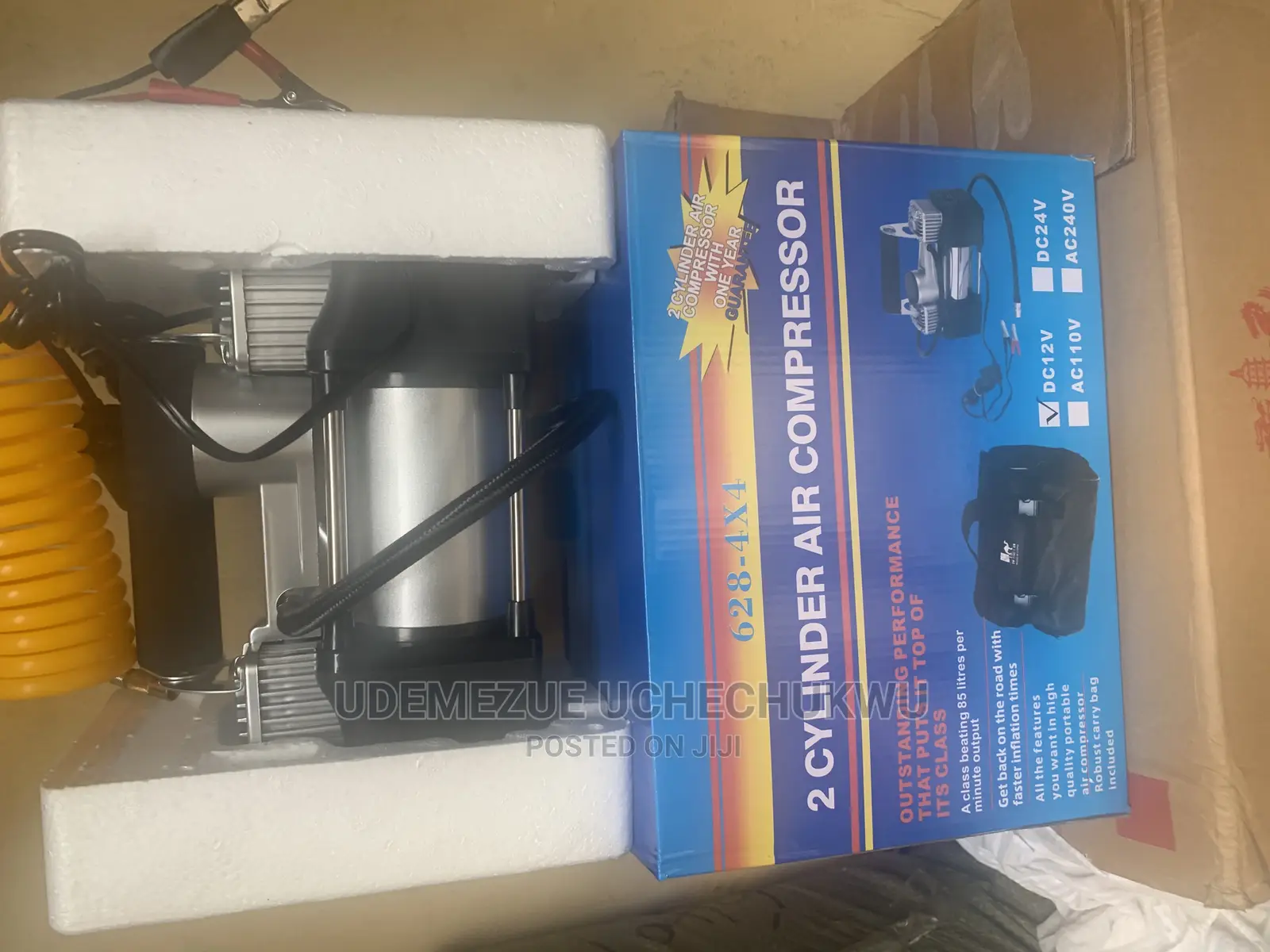 Double Cylinder Air Compressor Tyre Pump in Ikeja Vehicle Parts