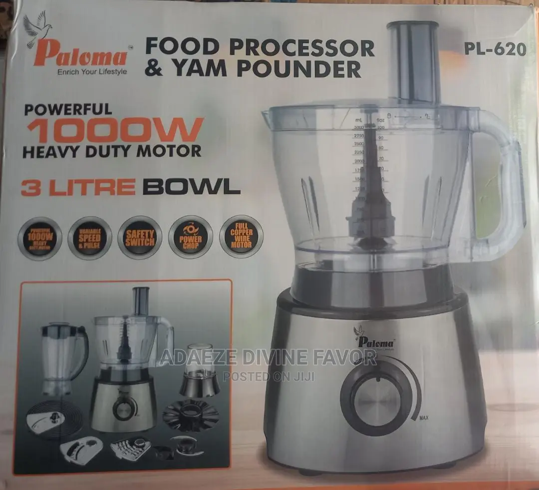 Paloma Food Processor and Yam Pounder 1000W in Lagos Island (Eko