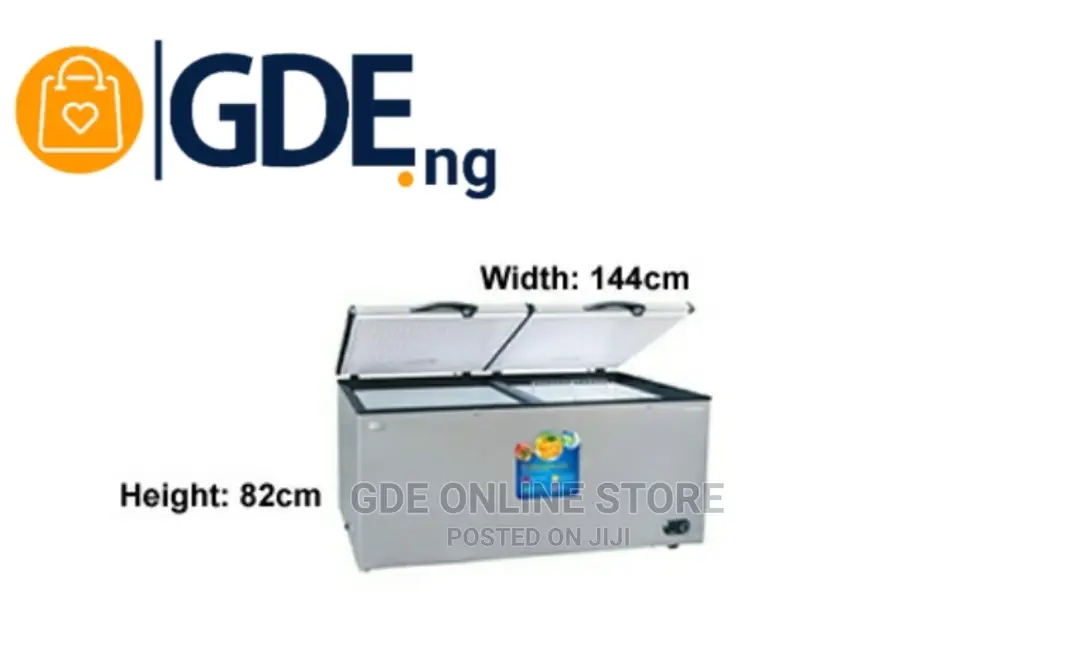 Polystar 450L Double Door Deep Freezer in Lagos Island (Eko) Kitchen