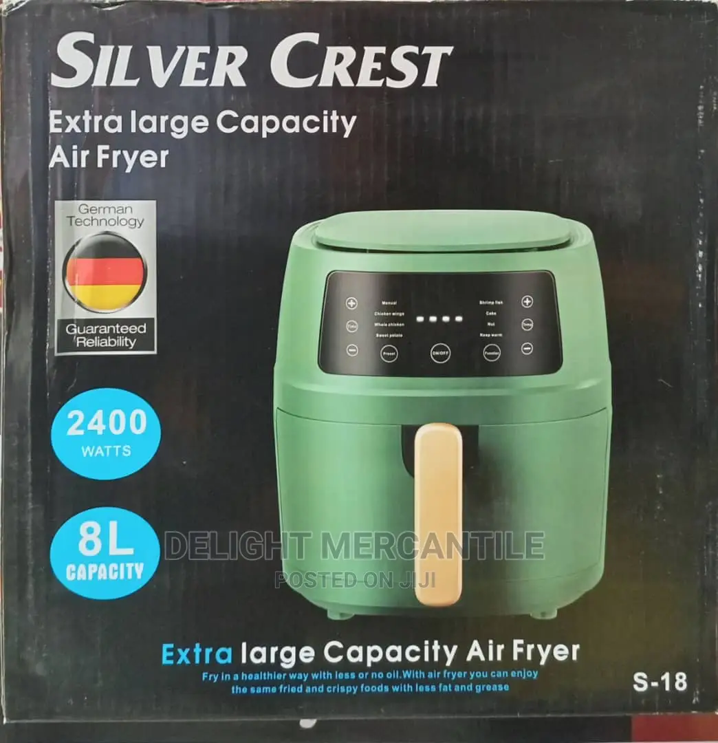 Silver Crest Air Fryer Extra Large 8L in Lekki Kitchen Appliances