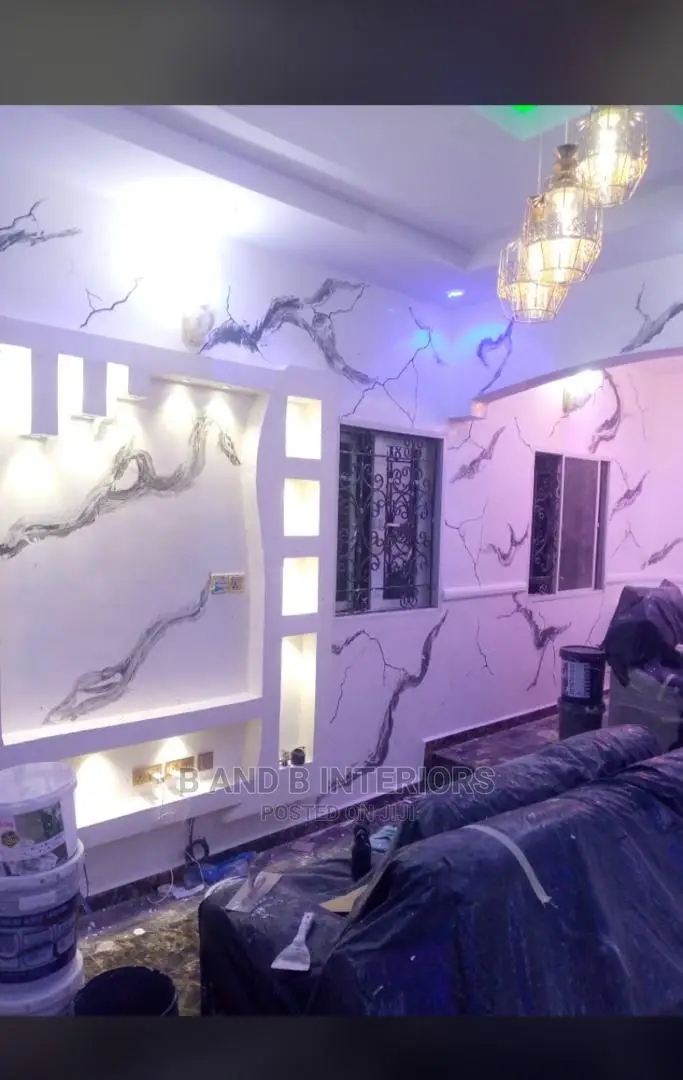 Wall Designed, Stucco Paint Design,Marble Design in Lagos Island (Eko