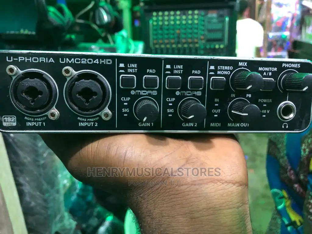Behringer UPhoria Audio Interface in Ojo Audio & Music Equipment