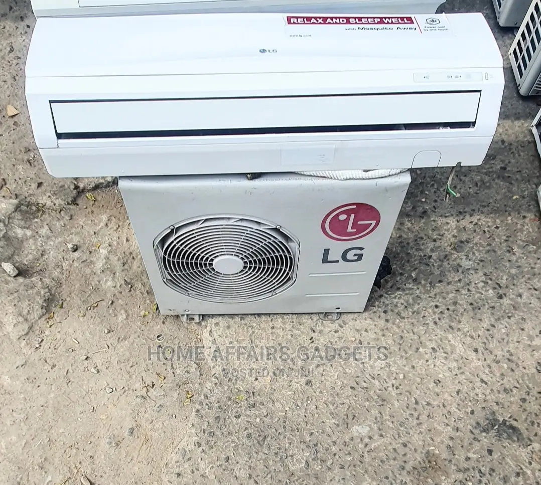 LG 1hp Air Conditioner Low Voltage +GUARANTEE (DELIVERY) in Lagos