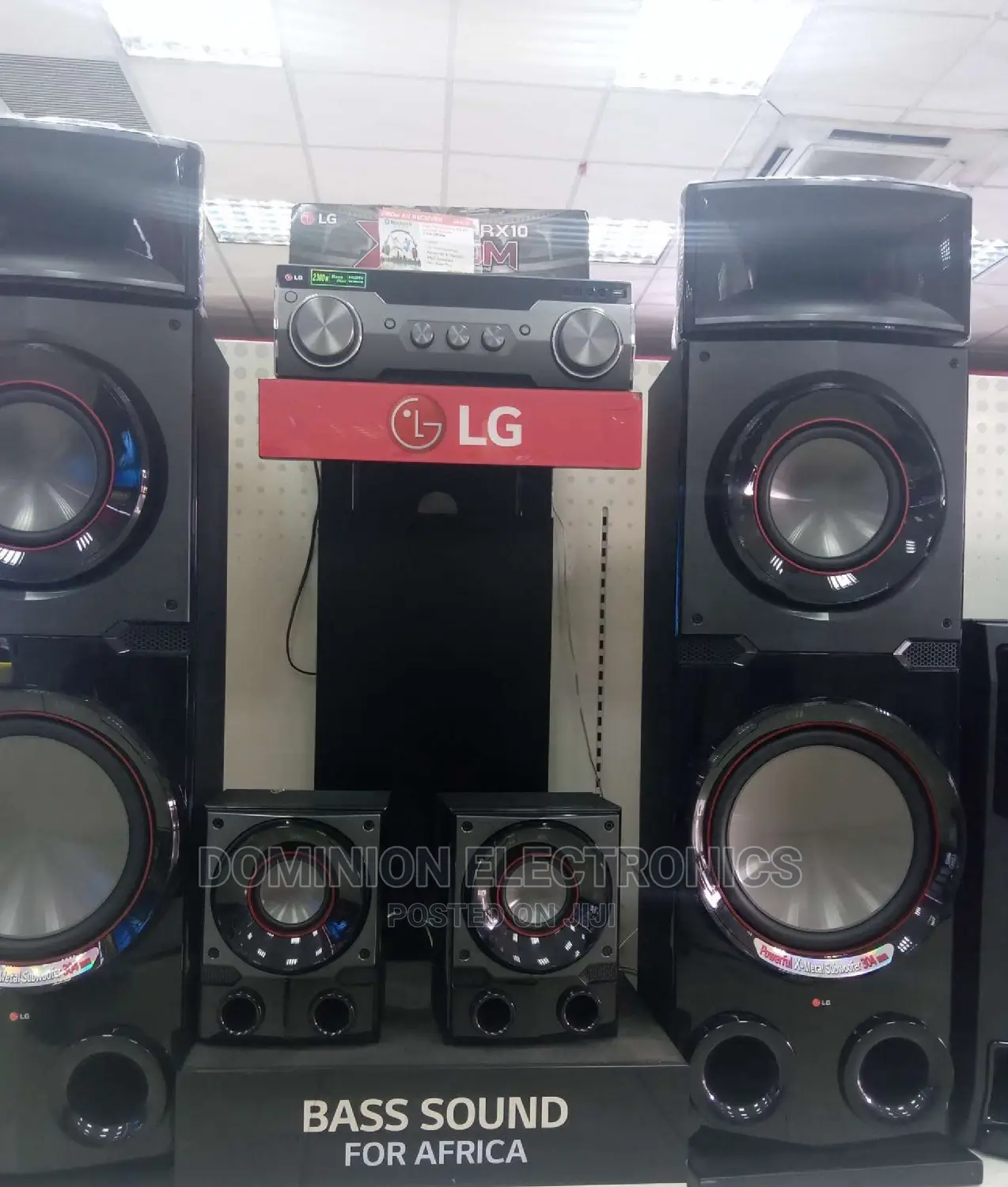 Heavy Bass LG 2300W Sound System ARX10 Bluetooth USB in Ojo Audio