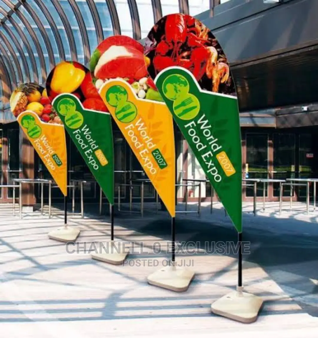 Flying Feather Banner