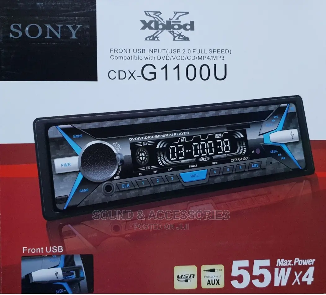 XPLOD CDXG1100U Car Radio Stereo Dvd Player With USB FM Bt in Ojo