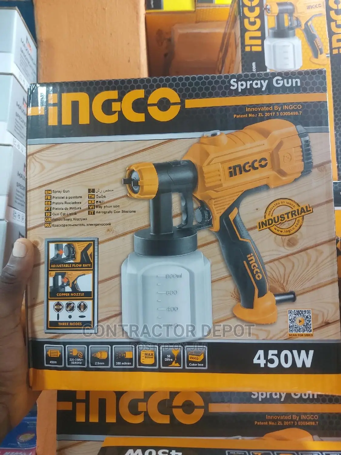 Spray Gun 450W Spg3508 Ingco in Lagos Island (Eko) Electrical Hand