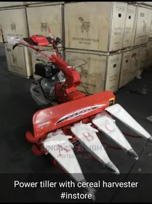 Photo - Rice Reaper/ Harvester Machine