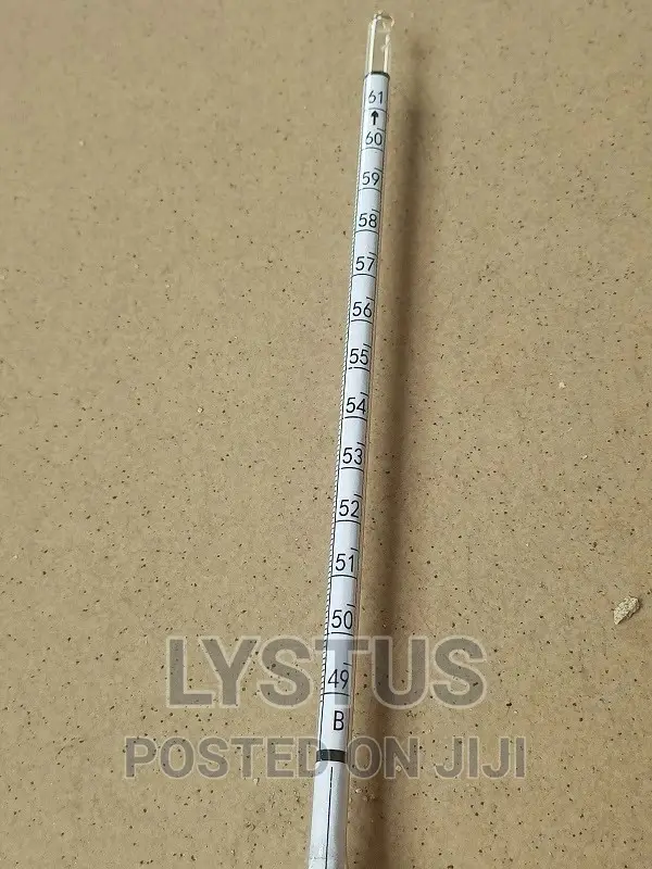 API ASTM Thermo Hydrometer, 49 to 61 Degree API Range in PortHarcourt Measuring & Layout